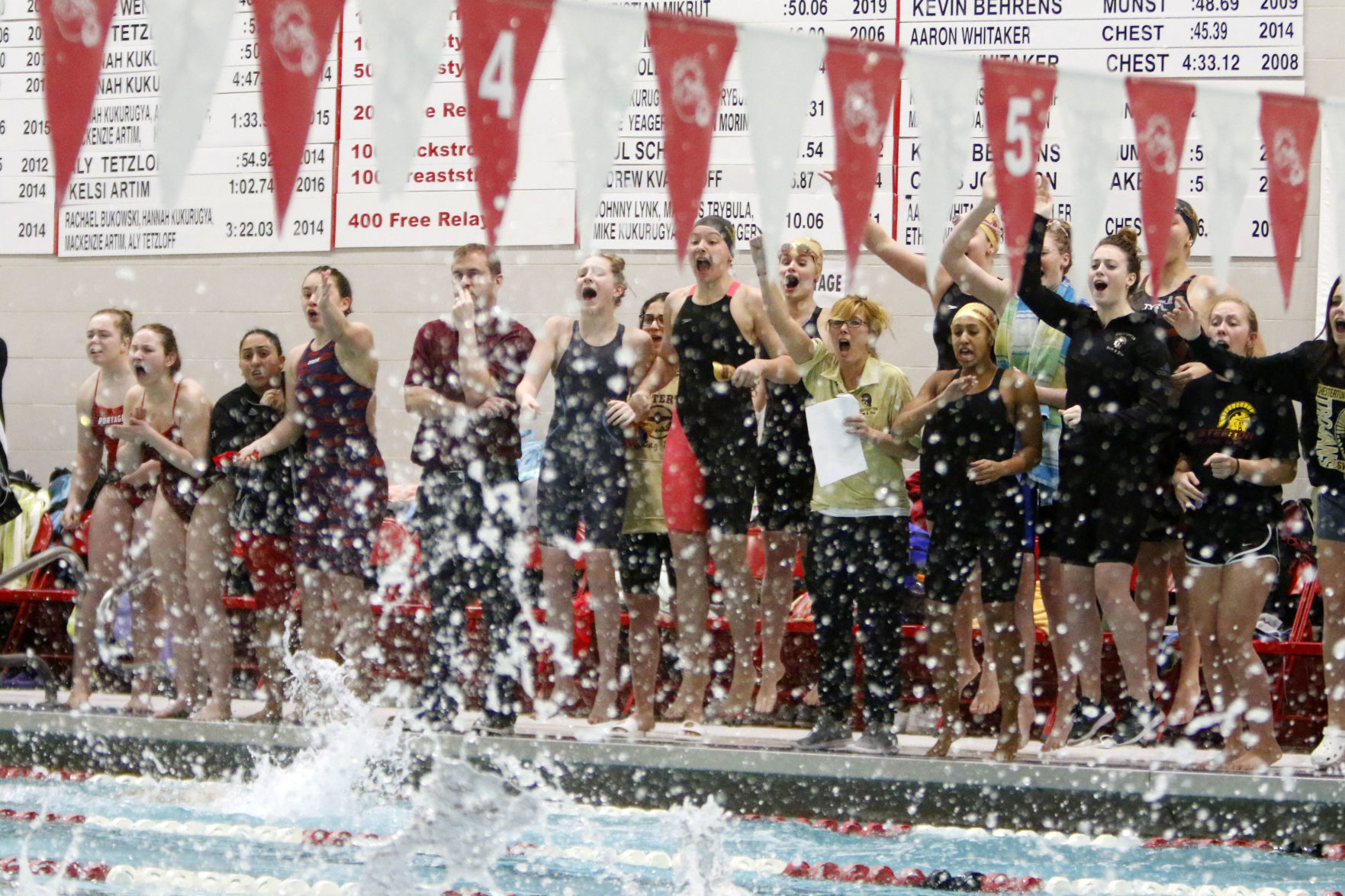 DAC girls swim meet